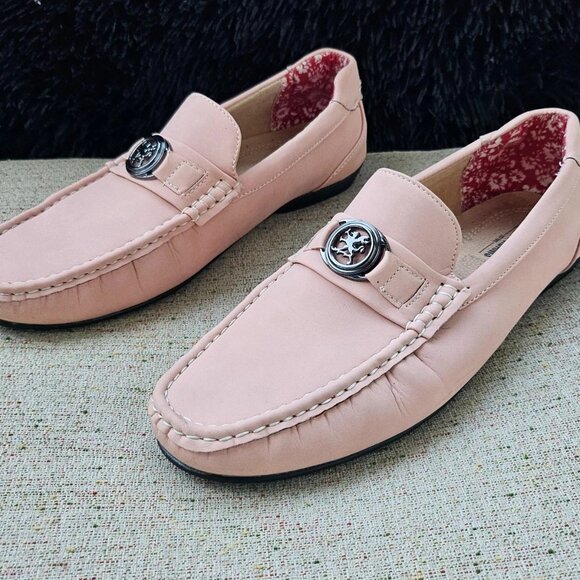 Stacy Adams Men Loafer Shoes Slip On Vegan Upper Flat Fashion Size 11M - Picture 2 of 11